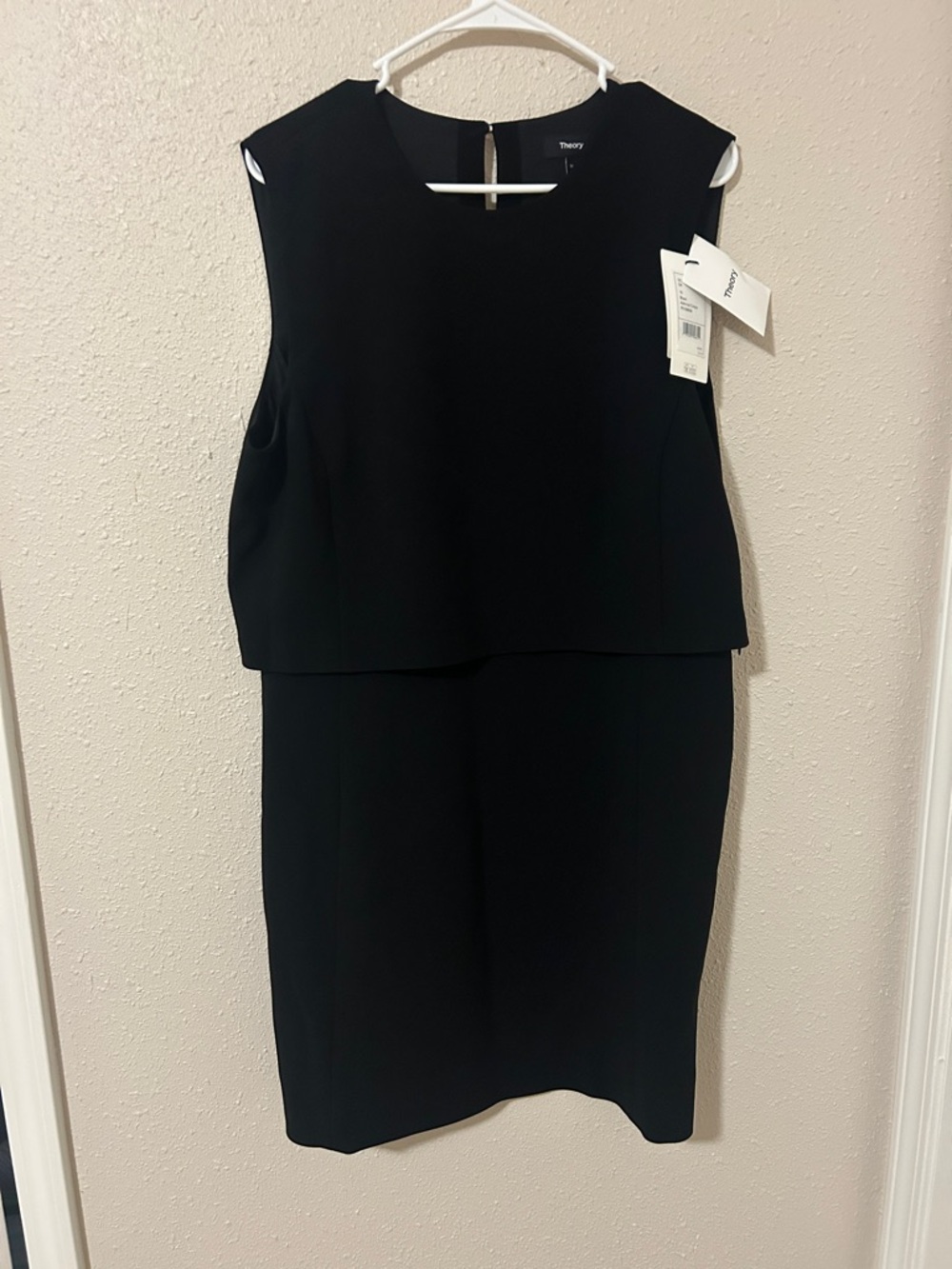 Theory Sculpted Sleeveless Mini Dress - NWT Size 16 - Picture 4 of 7